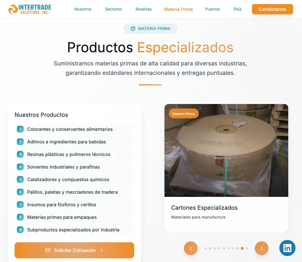 Intertrade Solutions Inc.